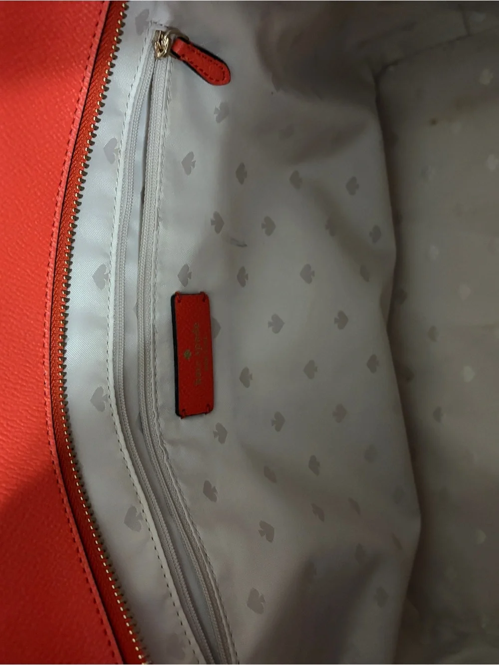 kate spade structured pebbled